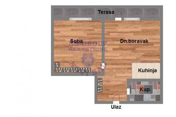 Slika 9 - 559008-Predstavljamo vam fenomenalan dvosoban stan na Novoj Detelinari