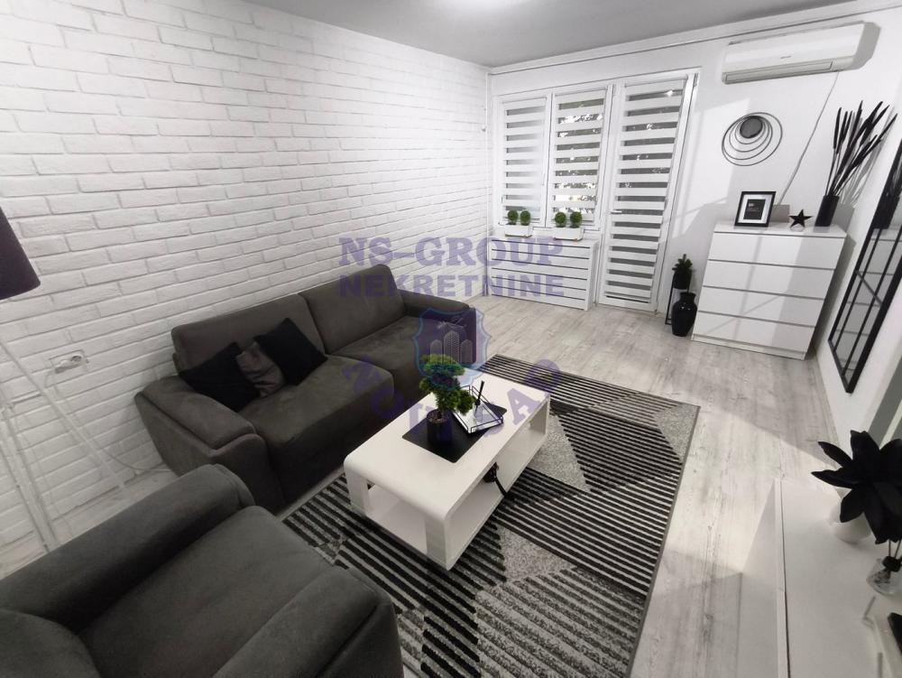 Slika 0 - Dvosoban, 55m2, Sajmište Novi Sad, sa terasom, ima lift