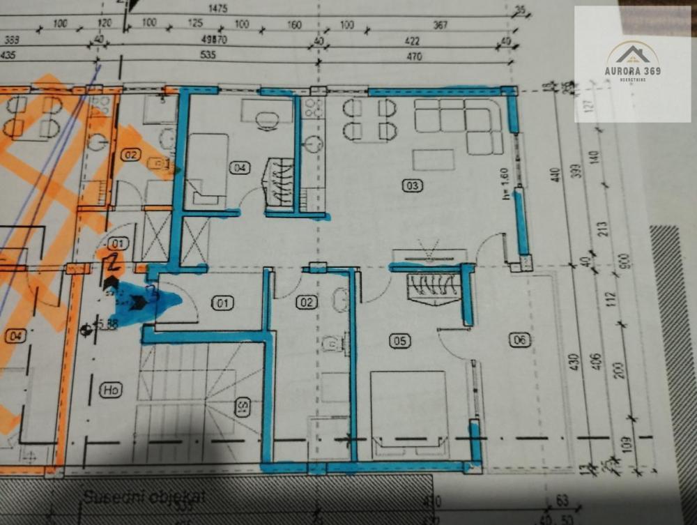 Slika 5 - NOVI SAD, VETERNIK - NOVOGRADNJA - TROSOBAN-USELJIV
