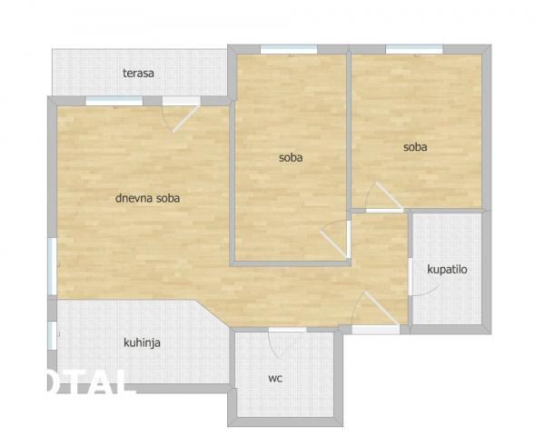 Glavna slika -Stan,NOVI SAD,TELEP,kv: 67.00, € 148290, ID: 1101411