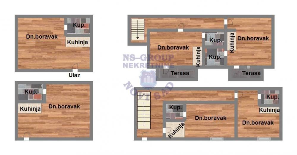 Slika 6 - Specifična nekretnina, 6 apartmana, opremljeni, centar grada! š. 560642