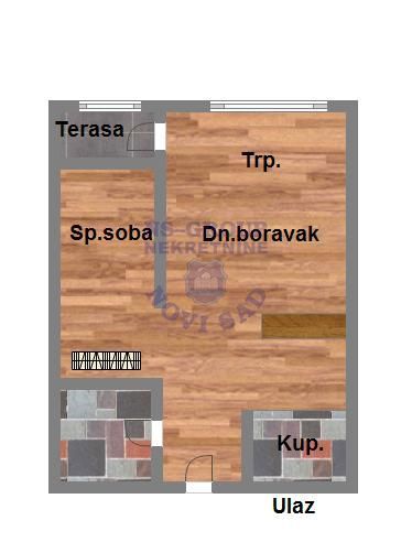 Slika 7 - TOP garsonjera Novo Naselje