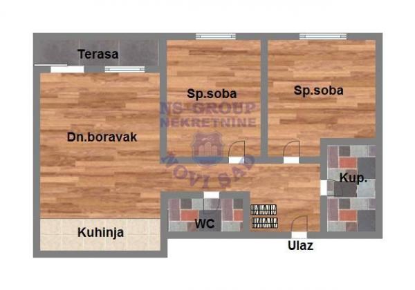 Slika 10 - 558392-Na izuzetnoj lokaciji - (2.min od futoške pijace)