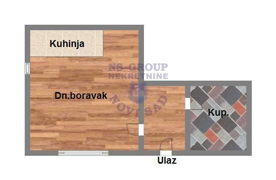 Slika 6 - 554186Na prodaju garsonjera od 25 m² u mirnom i traženom naselju Adice. 