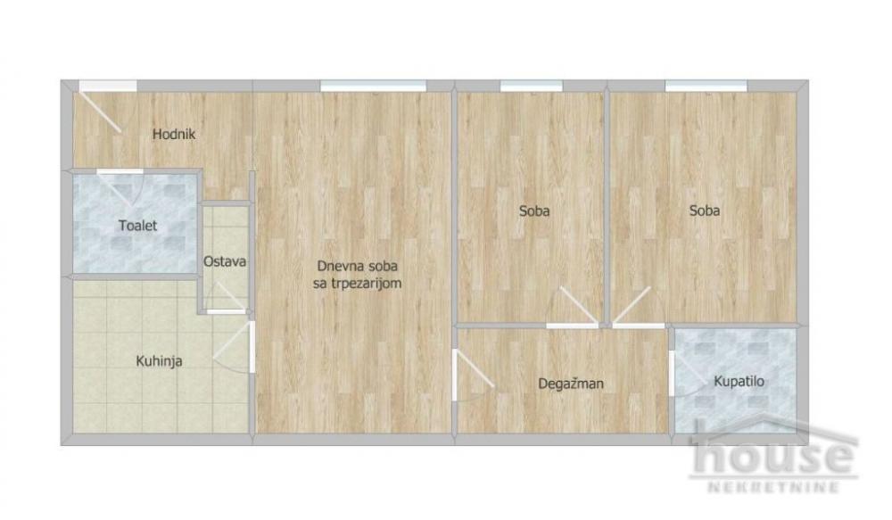 Glavna slika -Stan,NOVI SAD,CENTAR,kv: 62.00, € 174020, ID: 1064320