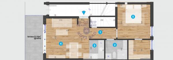 Glavna slika -Š:560191 Dvosoban u izgradnji na Telepu!