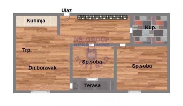 Slika 6 - Na prodaju dvoiposoban stan! 