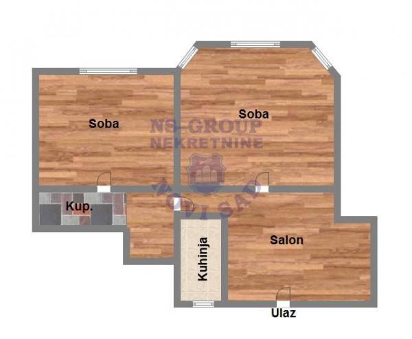 Slika 10 - Trosoban, 95m2, ima lift