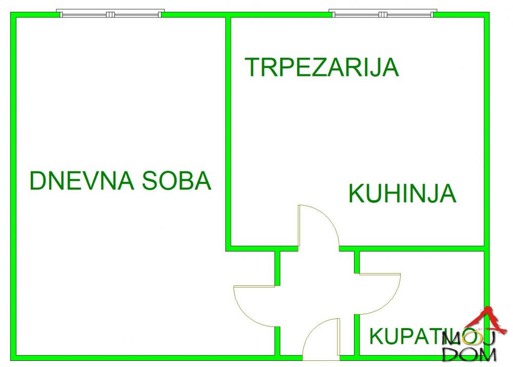 Slika 7 - Stan,NOVI SAD,STANICA,kv: 32, € 82400, ID: 1031609