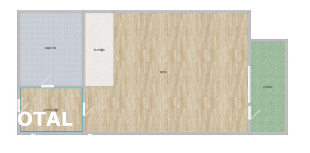 Slika 10 - Stan,NOVI SAD,NOVA DETELINARA,kv: 28.00, € 85000, ID: 1102040