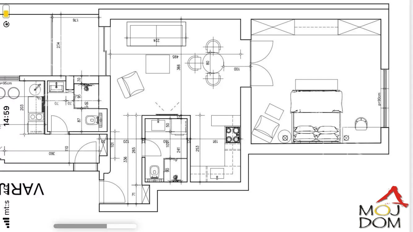Slika 8 - Stan,NOVI SAD,CENTAR,kv: 59, € 180250, ID: 1031645