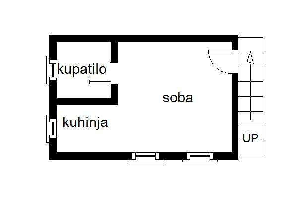 Glavna slika -Stan,NOVI SAD,CENTAR,kv: 22, € 67000, ID: 1019288