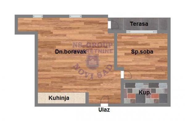 Glavna slika -Dvosoban stan u izgradnji 