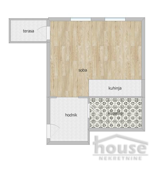 Slika 1 - Stan,NOVI SAD,GRBAVICA,kv: 31.00, € 114000, ID: 1065262