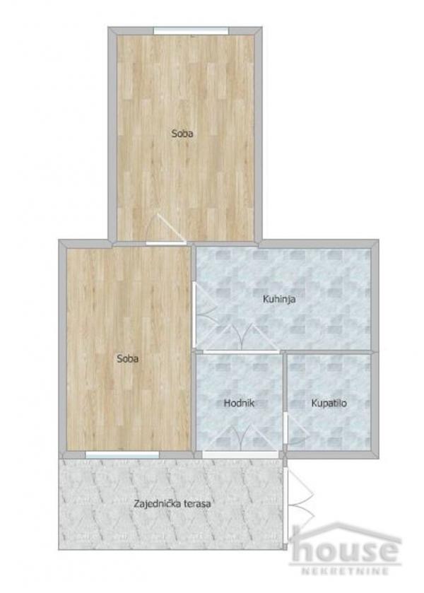 Slika 3 - Stan,NOVI SAD,CENTAR,kv: 51.00, € 165000, ID: 1063422