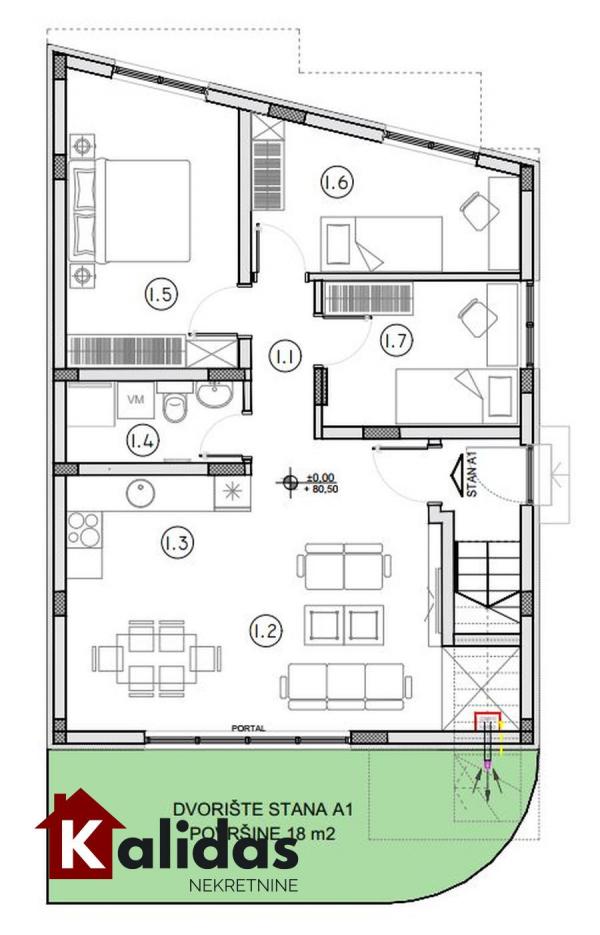 Slika 6 - Stan,FUTOG,FUTOG,kv: 65, € 123500, ID: 1008484