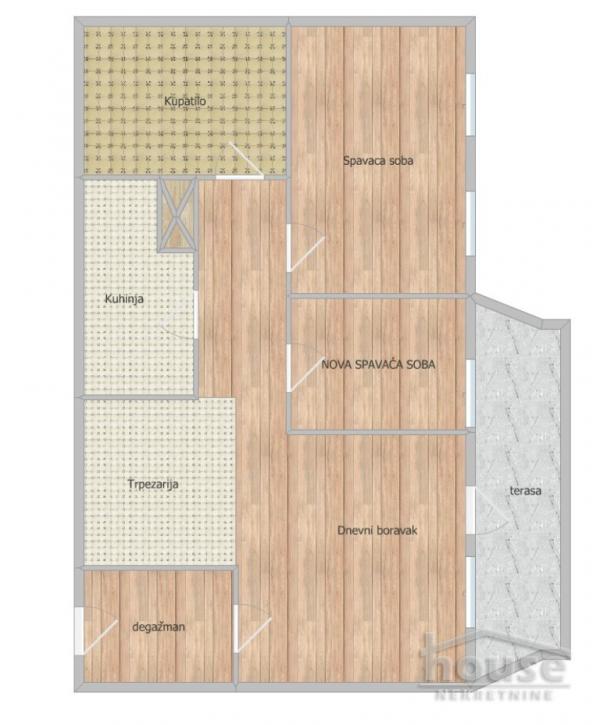 Slika 2 - Stan,NOVI SAD,BULEVAR,kv: 63.00, € 165000, ID: 1065272