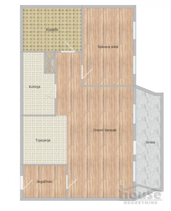 Slika 1 - Stan,NOVI SAD,BULEVAR,kv: 63.00, € 165000, ID: 1065272