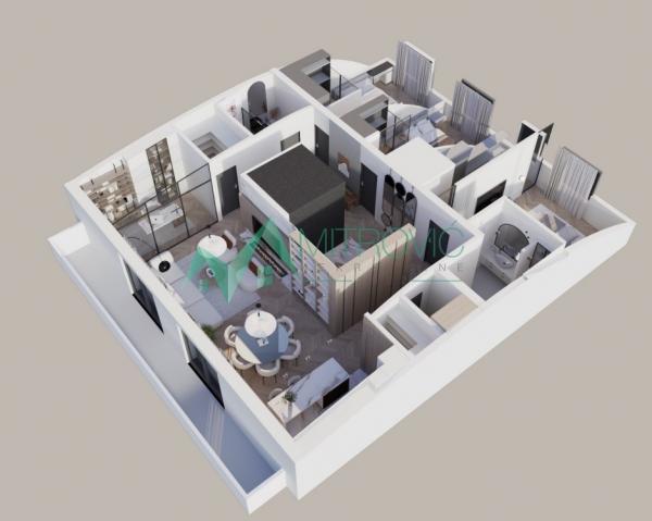 Glavna slika -Banatić, penthouse, iz lifta u stan 