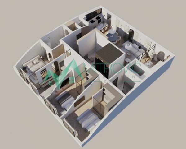 Slika 3 - Banatić, penthouse, iz lifta u stan 