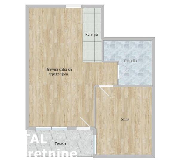 Glavna slika -Stan,NOVI SAD,TELEP,kv: 39.00, € 101970, ID: 1101413