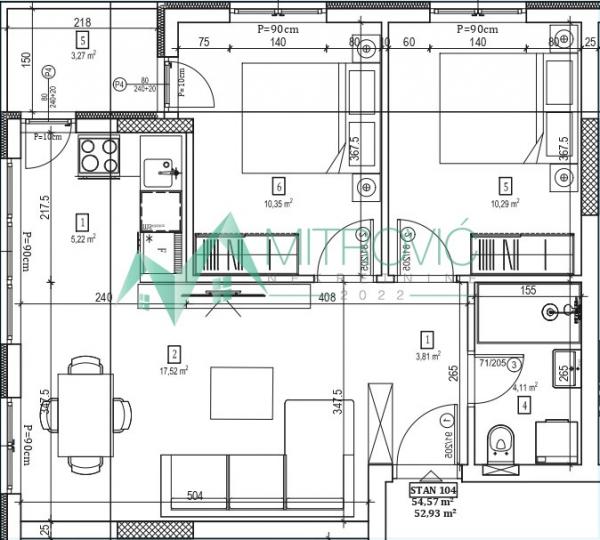 Slika 1 - Telep, fenomenalan dvoiposoban stan-izuzetna ponuda