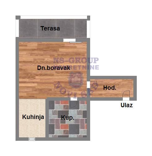 Slika 5 - Prodaja stana, 30m2, sa terasom, ima lift