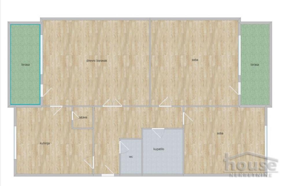 Slika 1 - Stan,NOVI SAD,AVIJACIJA,kv: 89.00, € 162000, ID: 1063478