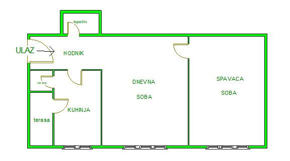 Slika 7 - Stan,NOVI SAD,STARA DETELINARA,kv: 47.00, € 113300, ID: 1059083