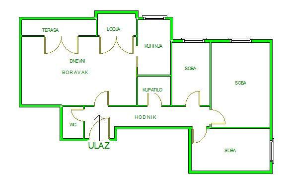 Glavna slika -Stan,NOVI SAD,LIMAN 3,kv: 88.00, € 226600, ID: 1059143