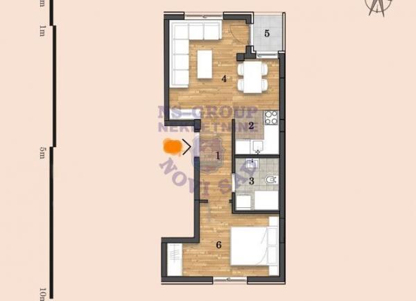 Glavna slika -Dvosoban stan u izgradnji - Adice