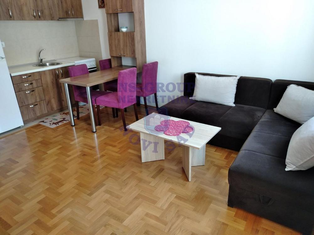 Glavna slika -Jednosoban, 24m2, Bulevar patrijarha Pavla (Somborski bulevar) Novi Sad, sa terasom, ima lift