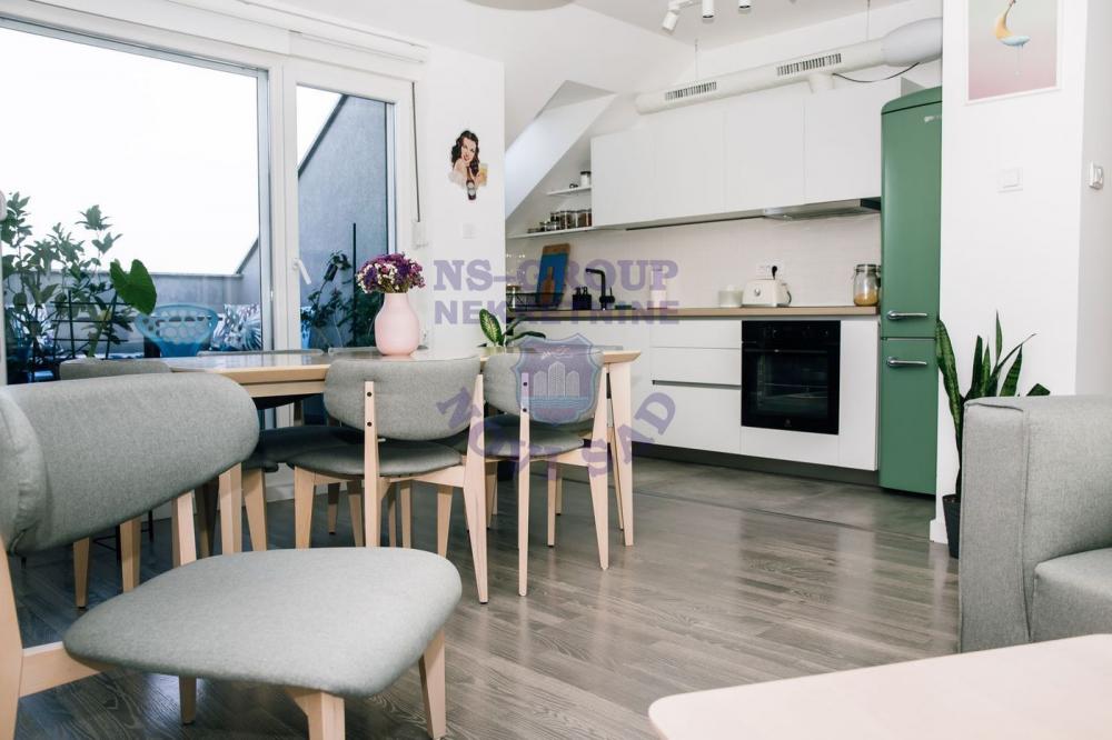 Slika 10 - Trosoban, 63m2, Podbara Novi Sad, sa terasom, ima lift