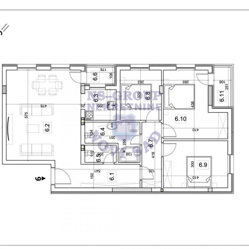 Glavna slika -Telep, izgradnja od fantasticnog investitora 91m2