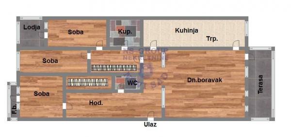 Slika 11 - Savršen raspored na traženoj lokaciji