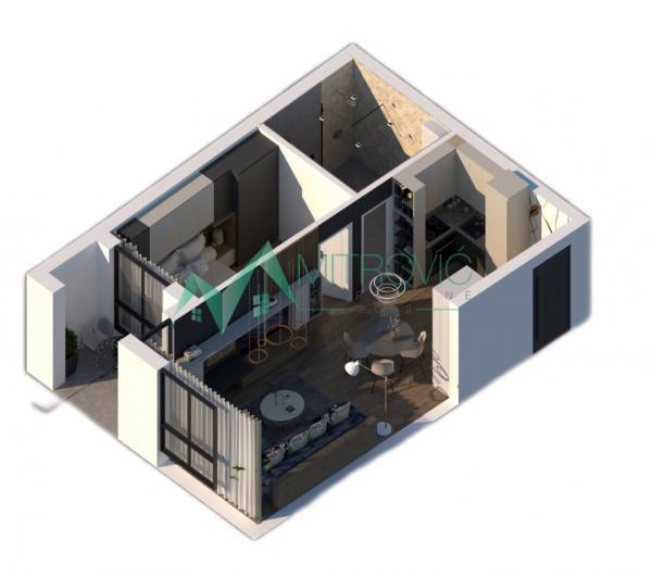 Glavna slika -Novi Sad, Sajam - Luksuzni stanovi u novogradnji - odlična lokacija! 45,67 m2 m2 