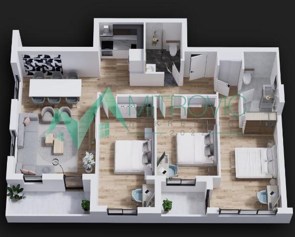 Glavna slika -Telep, fenomenalan četvorosoban stan-izuzetna ponuda