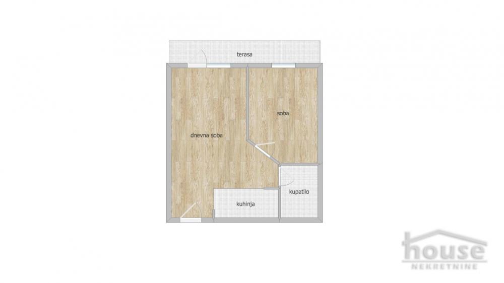 Slika 1 - Stan,NOVI SAD,NOVA DETELINARA,kv: 34.00, € 105000, ID: 1065134