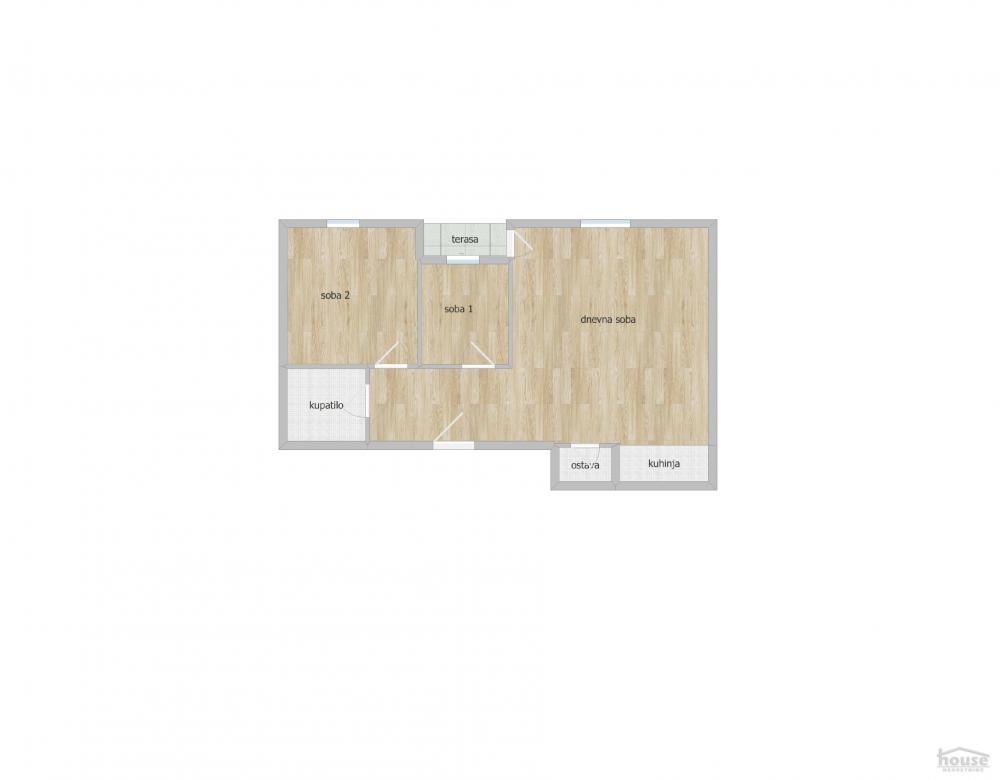 Slika 11 - Stan,PETROVARADIN,PETROVARADIN,kv: 55.00, € 141000, ID: 1065428