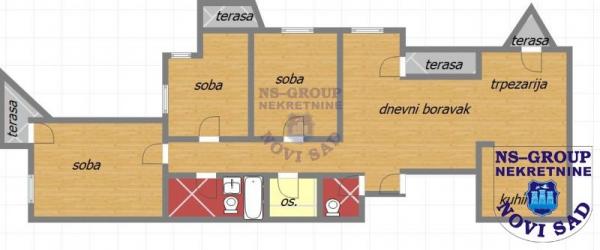 Slika 9 - Troiposoban stan na Novoj Detelinari! š. 410245