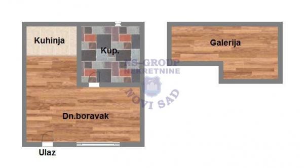 Slika 5 - Prodaja stana, 13m2, Salajka (Partizanska ulica) Novi Sad