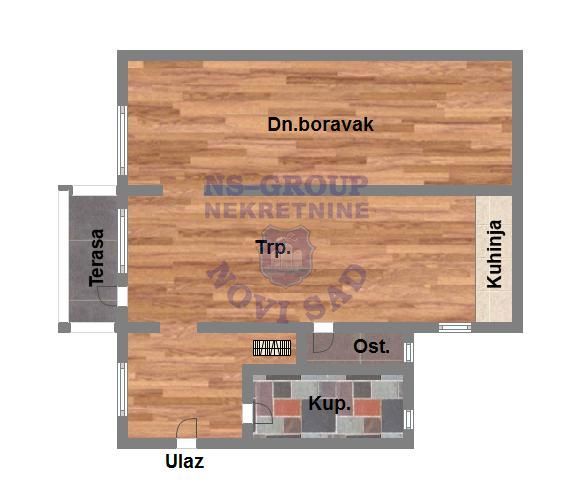Slika 8 - Prodaja stana, 39m2, Podbara Novi Sad