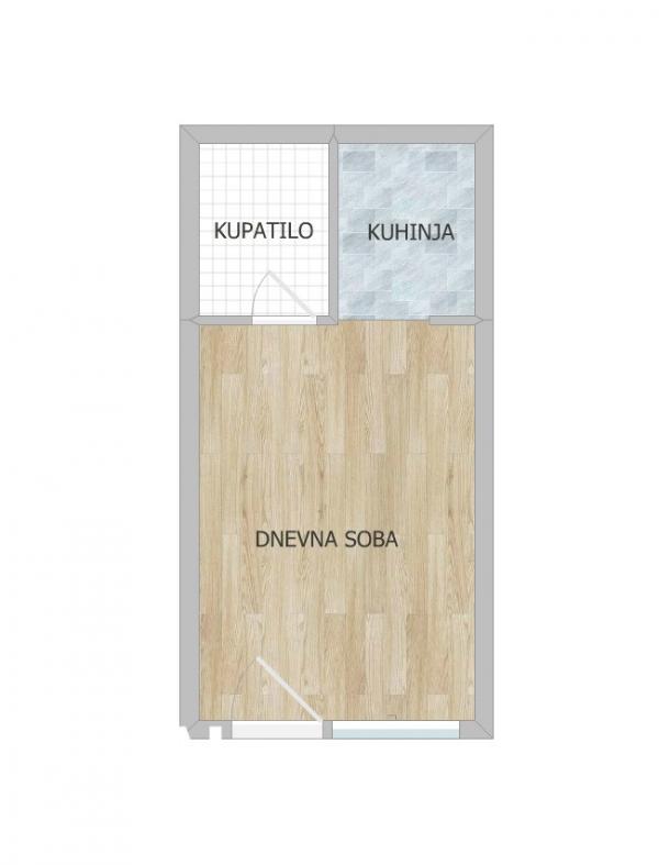 Slika 7 - Stan,NOVI SAD,PODBARA,kv: 18.00, € 68000, ID: 1101971