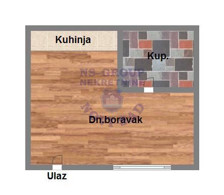 Slika 3 - Odlična garsonjera 23m2 - Adice, š. 564828 