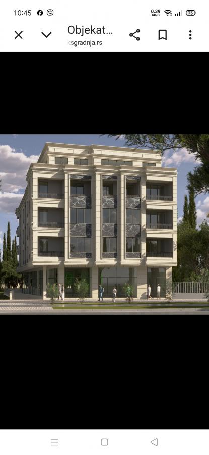 Slika 2 - Dvosoban 46m Novi Sad Futoški put , LUX zgrada IZGRADNJAa