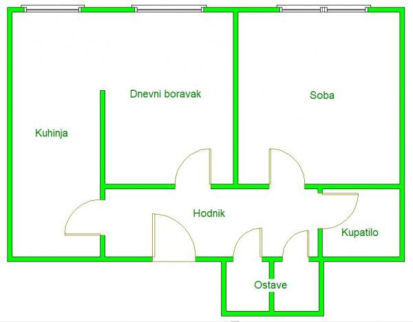 Slika 10 - Stan,NOVI SAD,GRBAVICA,kv: 47.00, € 128750, ID: 1053290