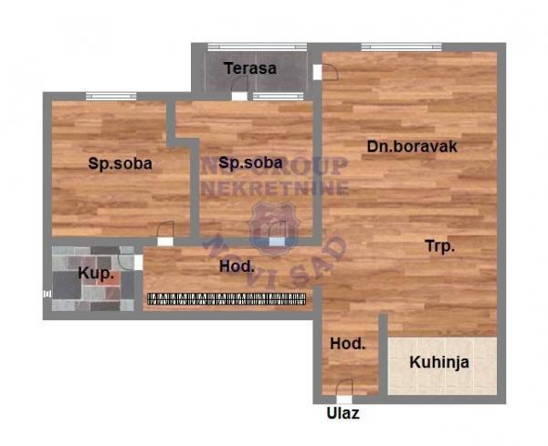 Slika 11 - Dvoiposoban stan kompletno renoviran