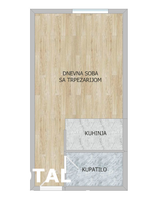 Slika 5 - Stan,NOVI SAD,TELEP,kv: 27.00, € 83000, ID: 1102344