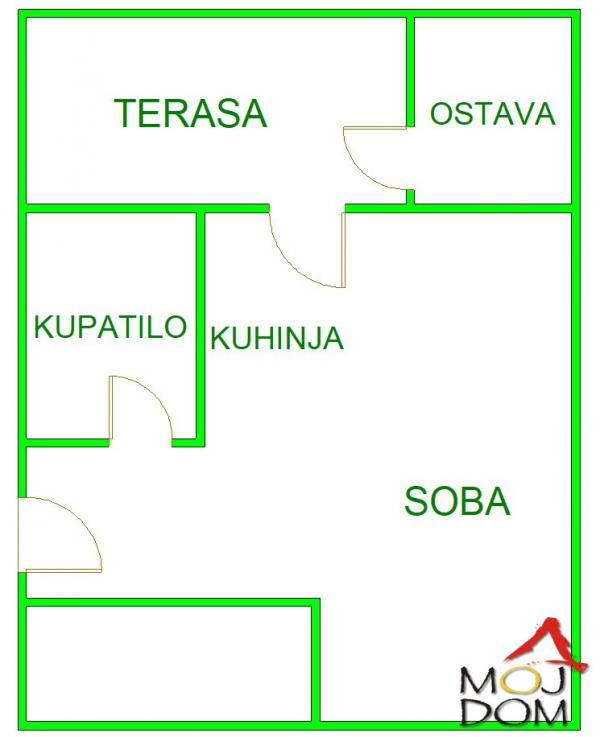 Slika 10 - Stan,NOVI SAD,TELEP,kv: 33, € 61800, ID: 1031936