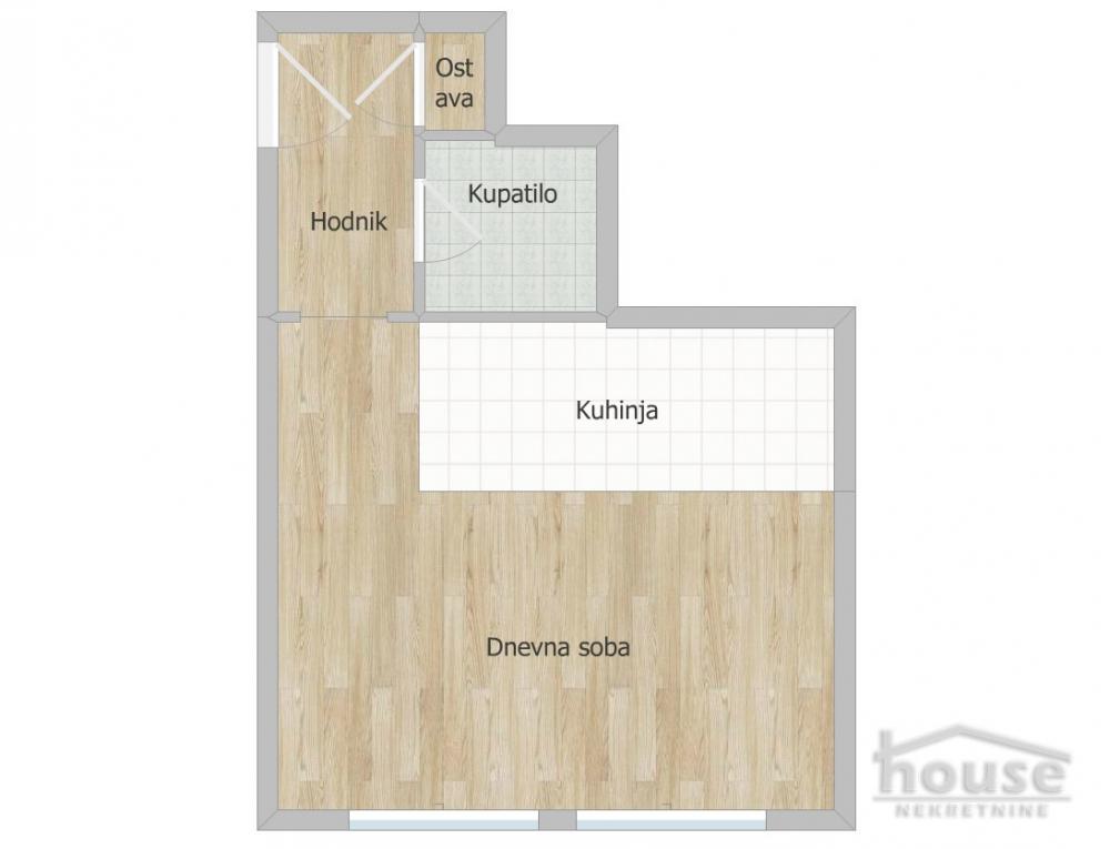 Slika 10 - Stan,NOVI SAD,CENTAR,kv: 32.00, € 120000, ID: 1065539